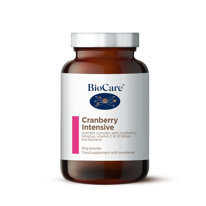 BioCare Cranberry Intensive | Nutrient Complex with Cranberry, Hibiscus, Vitamin C & 10 Billion Live Bacteria - BeesActive Australia