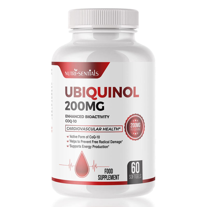 Ubiquinol CoQ10, Powerful Antioxidant for Heart and Vascular HealthSupplement for Energy, Heart and Cognitive Support - BeesActive Australia