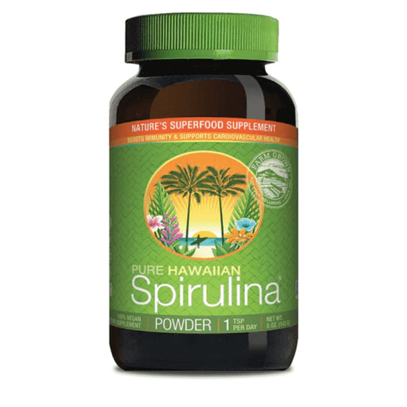 Nutrex Hawaii, Pure Hawaiian Spirulina, 142g Vegan Powder, Lab Tested, Gluten-Free, Soya-Free, Vegetarian, Non-GMO - BeesActive Australia