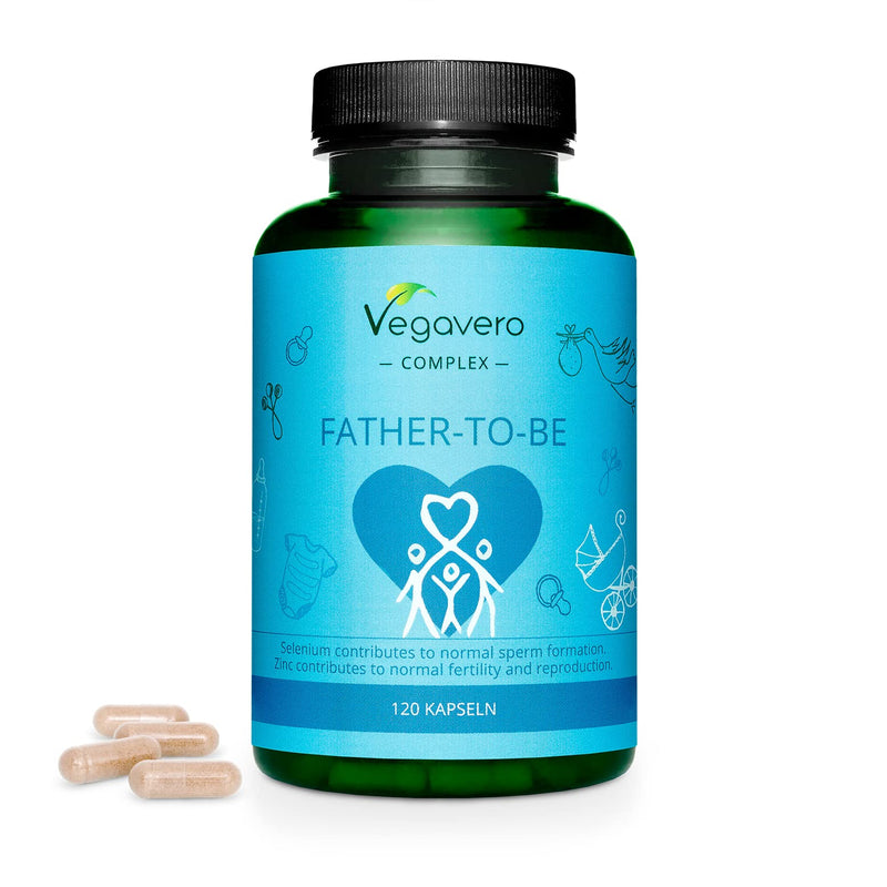 Male Fertility Supplement Vegavero® | 120 Capsules | Conception Vitamins for Men | with Maca, Tribulus, Zinc, L-Arginine, Selenium, Q10 Coenzyme, L-Carnitine, Fenugreek & Vitamins | Vegan - BeesActive Australia