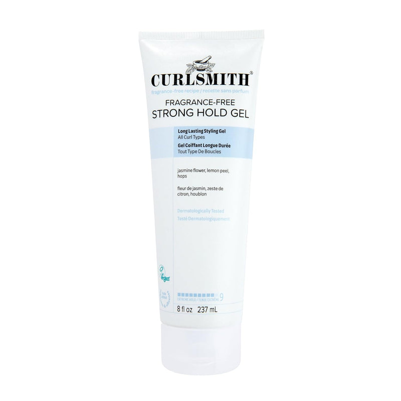 Curlsmith - Shine Gel, Strong Hold Styling Hair Gel, Frizz Protection, Sensitive, Fragrance Free, for All Curl Types, Vegan (59ml) 59 ml (Pack of 1)
