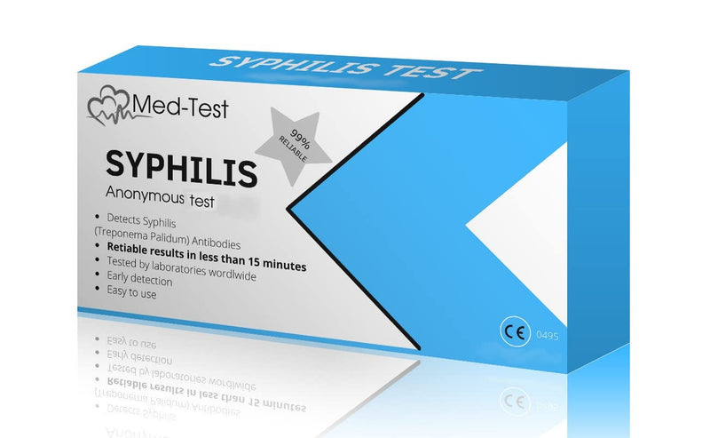 Core tests Syphilis Home Test (Pack of 2) | Fast Results for Male and Female | STI Test STD - BeesActive Australia