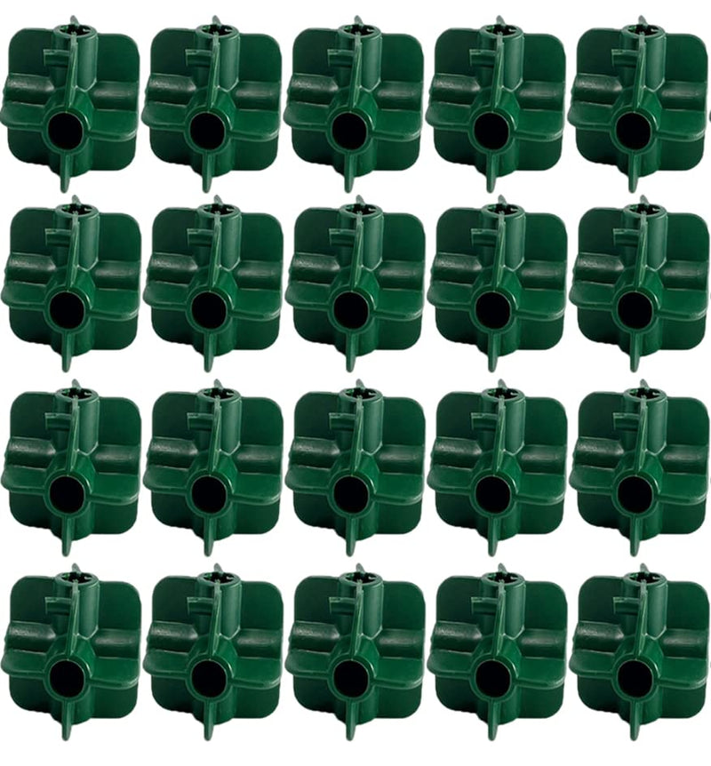 HowseHold Flexible Cane Balls - Bamboo Cane Connectors for Fruit Cages Netting Frames [PACK OF 20] 20 Cane Balls - BeesActive Australia