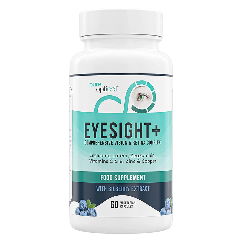 Eyesight Plus AREDS 2 Vitamins for Eyes - Lutein and Zeaxanthin Supplement - 60 AREDS 2 Eye Health Capsules - (Vegan) with Lutein, Zeaxanthin, Meso-Zeaxanthin, Bilberry, Zinc, Copper, Vitamins C & E - BeesActive Australia