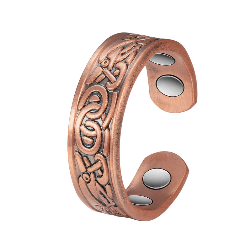 (CPR-0915) Pure Copper Magnetic Rings for Women, Magnetic Rings, Birthday Day Gift for Mom, Wife, Daughter, Women’s Day Gift - BeesActive Australia
