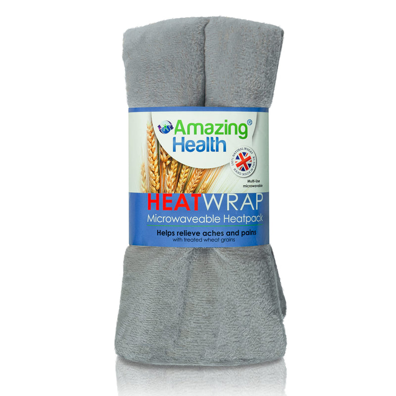 Amazing Health Soft Velboa Wheat Bag, hot and Cold Pack (Lavender, Grey Velboa) Lavender - BeesActive Australia