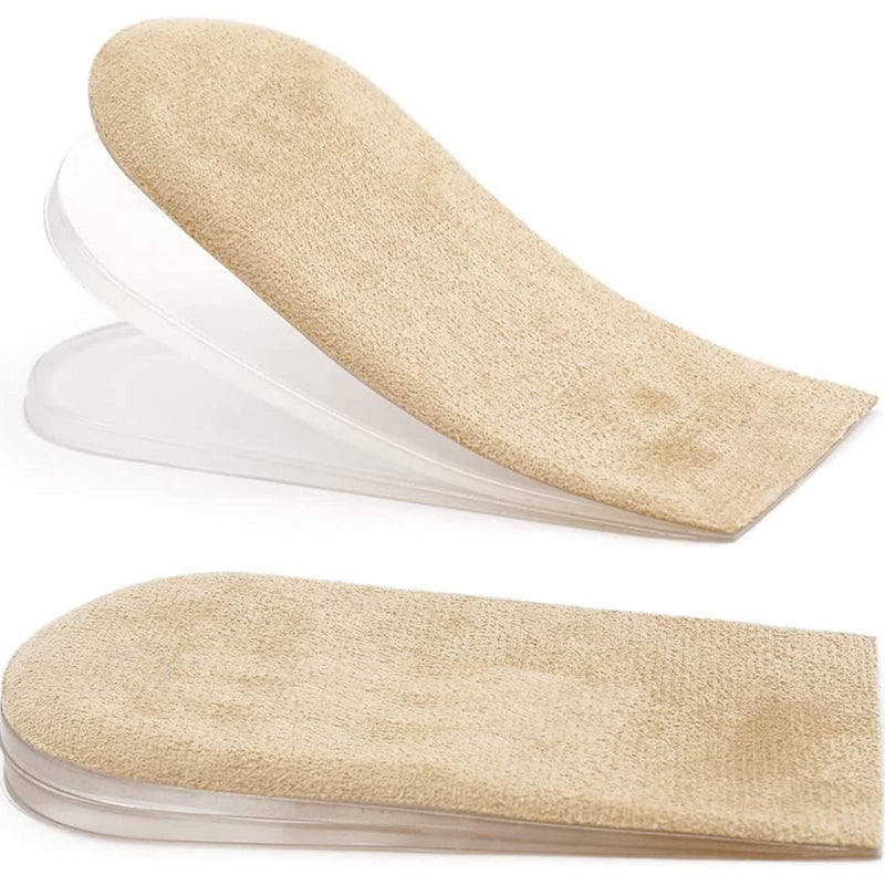 PrettSole Adjustable Heel Lifts(3 Layers), 5mm to 15mm Height Increase Insoles for Leg Length Discrepancy - Small Shoe Lifts for Women, Shoe Inserts Comfort Half Foot Pads for Heel Pain - 1 Pair Small(3 Lays) - BeesActive Australia