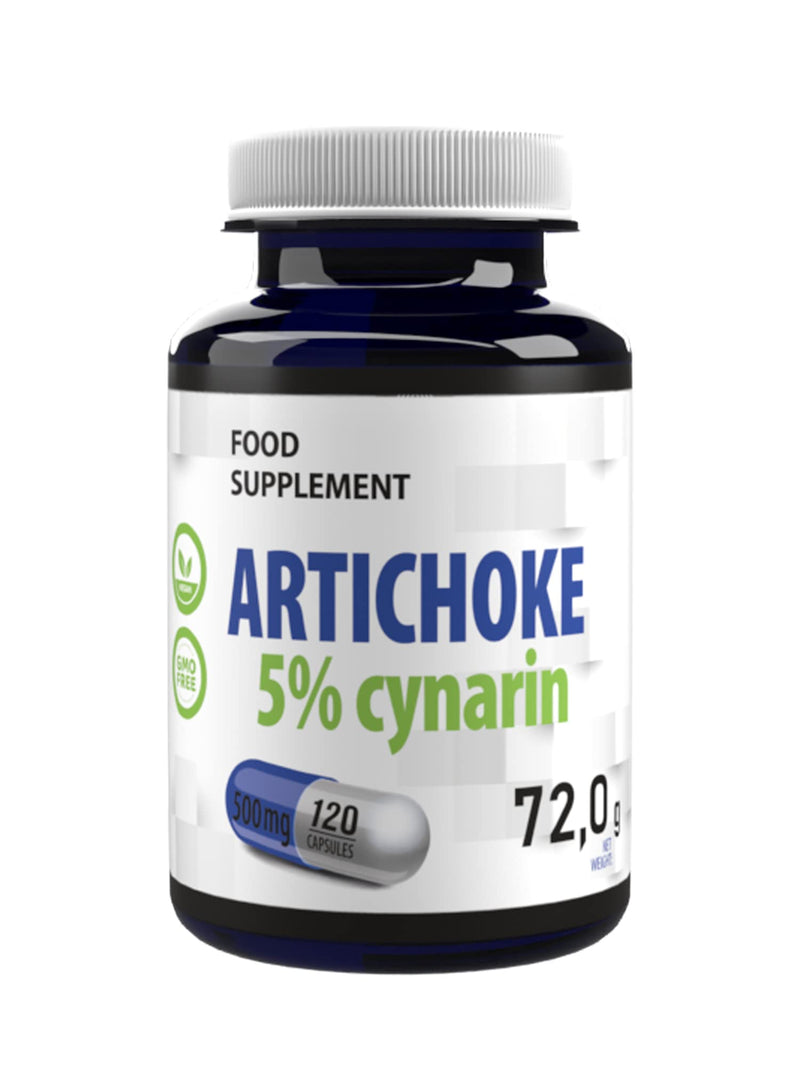 Hepatica Artichoke Extract 500mg 120 Vegan Capsules, 5% Cynarin, 3rd Party lab Tested, High Strength Supplement, Gluten and GMO Free - BeesActive Australia