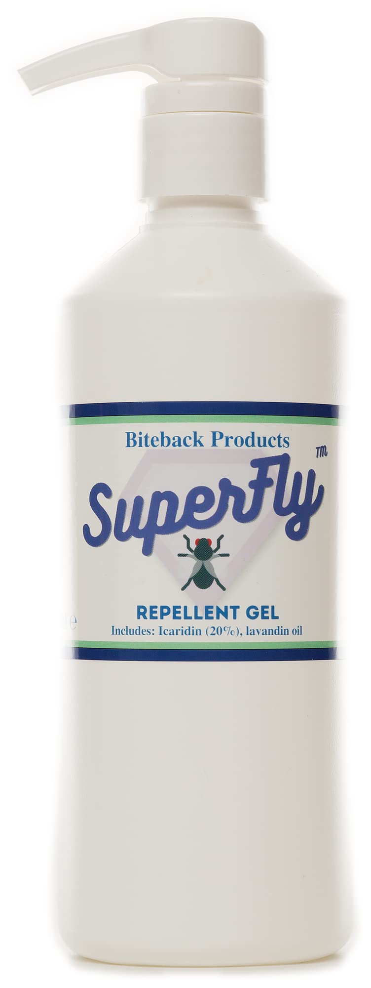 Biteback Products 'Superfly'™ Gel - Ultimate Insect Midge Fly Repellent - Icaridin Picaridin Lavandin 500ml - BeesActive Australia