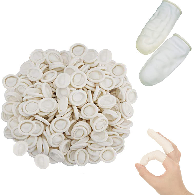 Finger Cots 100Pcs Latex Finger Covers Protect Finger Sleeves, Anti-Static and Waterproof 100 - BeesActive Australia