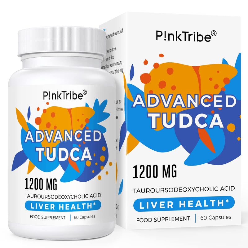 TUDCA (Tauroursodeoxycholic Acid) Liver Support Supplement - 1200mg Per Serving, Liver Health Aid for Detox and Cleanse and Digestive Health, 60 Capsules 60 Count (Pack of 1) - BeesActive Australia