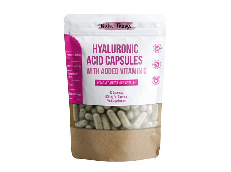 Hyaluronic Acid Capsules with Added Vitamin C | Hyaluronic Acid Tablets which Supplements a Healthy Lifestyle - BeesActive Australia