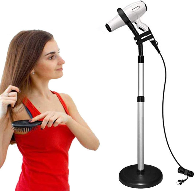 Hands Free Hair Dryer Stand - Flexible Neck Mobility Aid - Suitable for Most Hair Dryers - Includes Velcro Strap - Independent Living Personal Aid - BeesActive Australia
