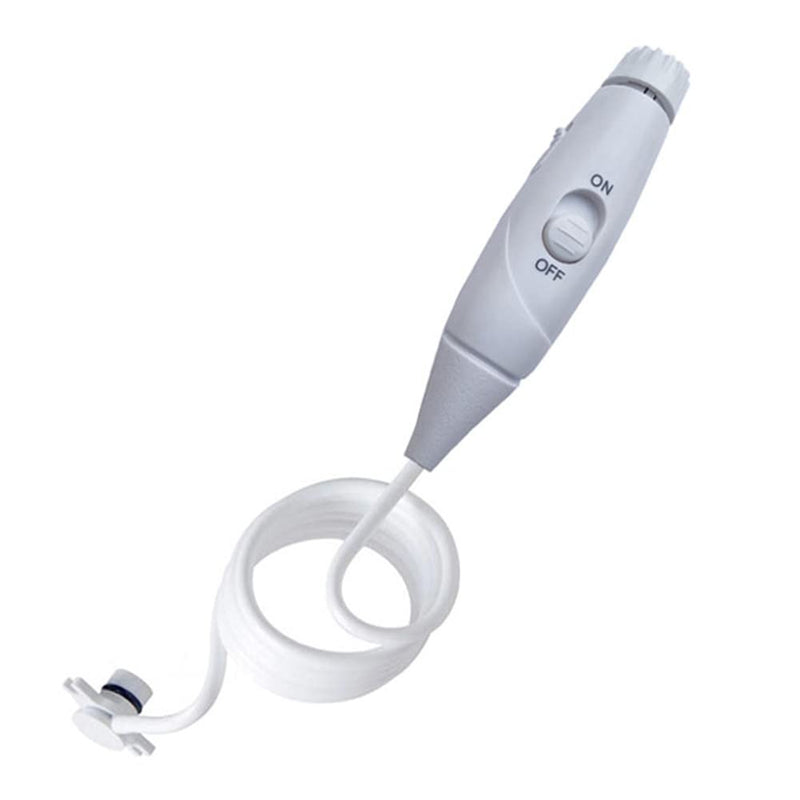 Jerilla Water Flosser Plastic Handle Hose Oral Hygiene Accessories Compatible with Waterpik Oral Irrigator WP-100 WP-660 WP-900 White - Slide Switch - BeesActive Australia