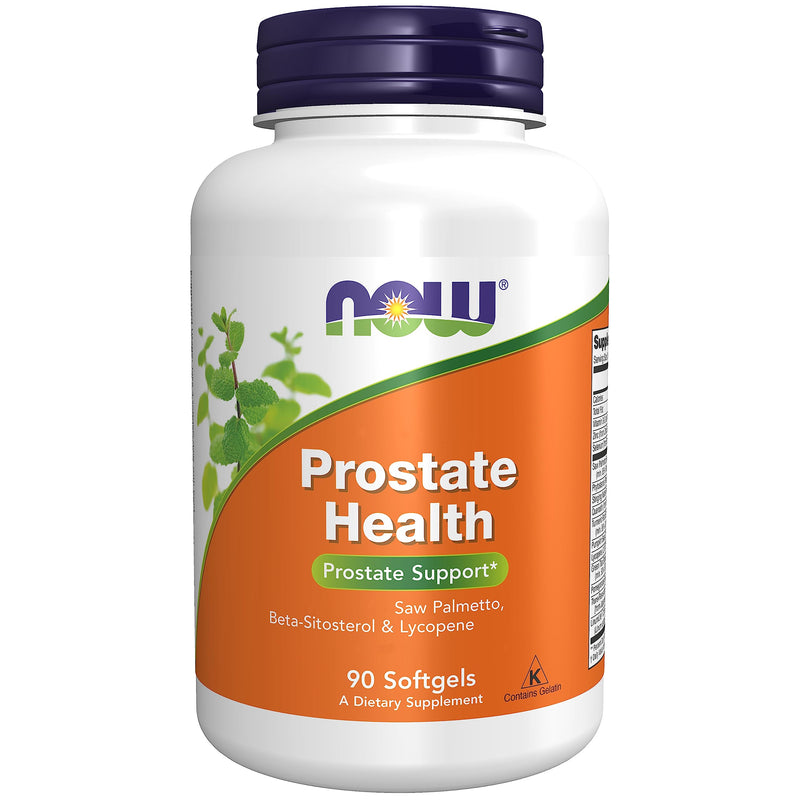 Now Foods, Prostate Health, with Saw Palmetto and Phytosterols, 90 Capsules, Lab-Tested, Soy Free, Gluten Free, Non-GMO - BeesActive Australia