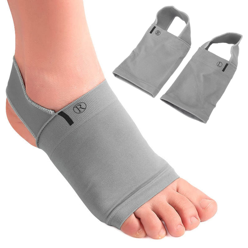 1Pair Arch Support Sleeves, Compression Metatarsal Arch Support Brace for Flat Foot Plantar Fasciitis Heel Spurs - BeesActive Australia