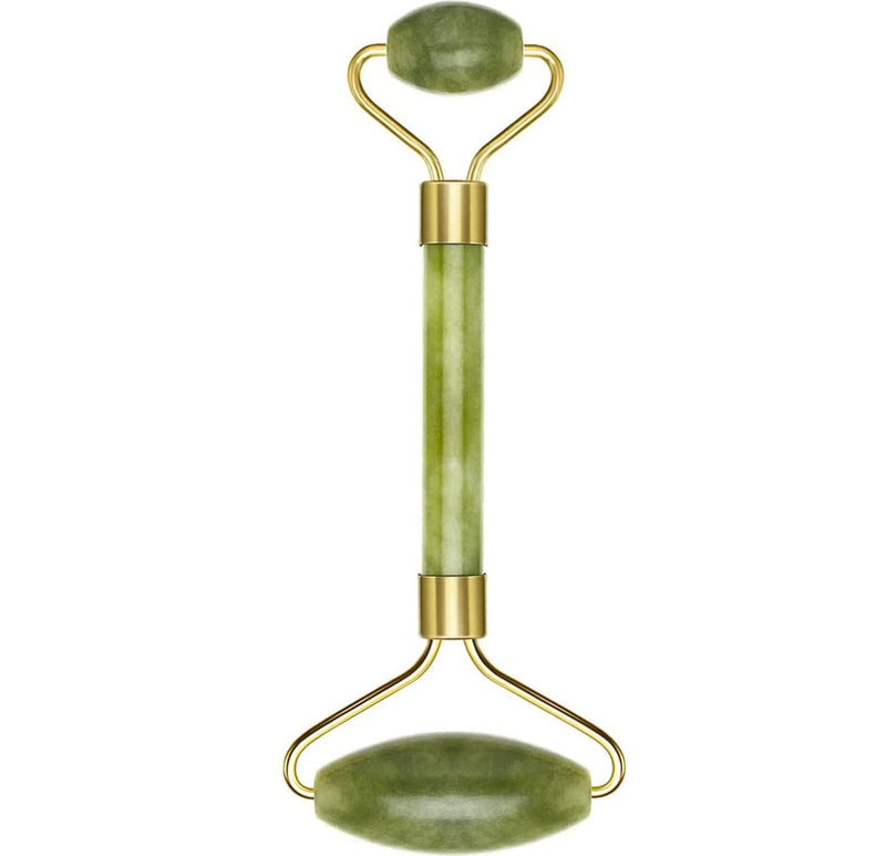 CS Beauty Jade Roller - Facial Skin Roller Massager Tool for Eye Puffiness Treatment, Anti Ageing, Rejuvenate Neck - BeesActive Australia