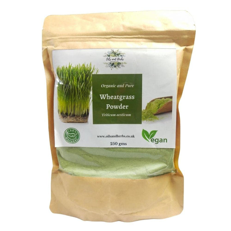 Clean Organic Wheatgrass Powder | 100% Natural and Pure | Eliminate toxins- Boost Your Metabolism (250g) 100 g (Pack of 1) - BeesActive Australia
