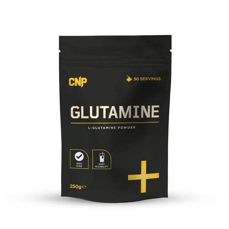 CNP Professional Glutamine, 100% Pure L-Glutamine Powder, 250g Pouch - BeesActive Australia