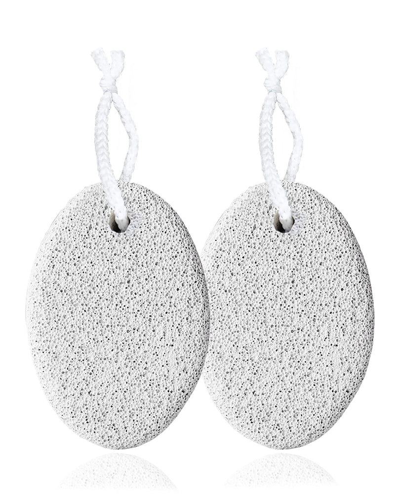 Pumice Stone 2 Pcs - Foot Pumice Stone for Feet Hard Skin Remover, Foot Scrubber Stone for Dead Skin, Calluses and Corns - BeesActive Australia