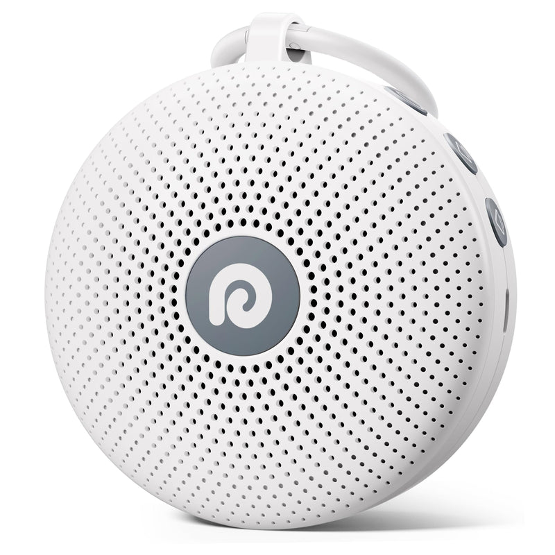 White Noise Machine, Dreamegg Portable Sound Machine Baby Features Powerful Battery, D11Max Sleep Aid Sound Machine for Baby Adults 21 Soothing Sounds for Sleeping Nursery Travel Gift USB Rechargeable Classic White - BeesActive Australia