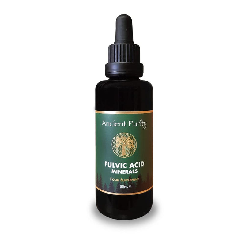 Ancient Purity FULVIC Acid Minerals 50ml (4 Months Supply) MLG-50 Trace Minerals/Amino Acids/Detox - BeesActive Australia