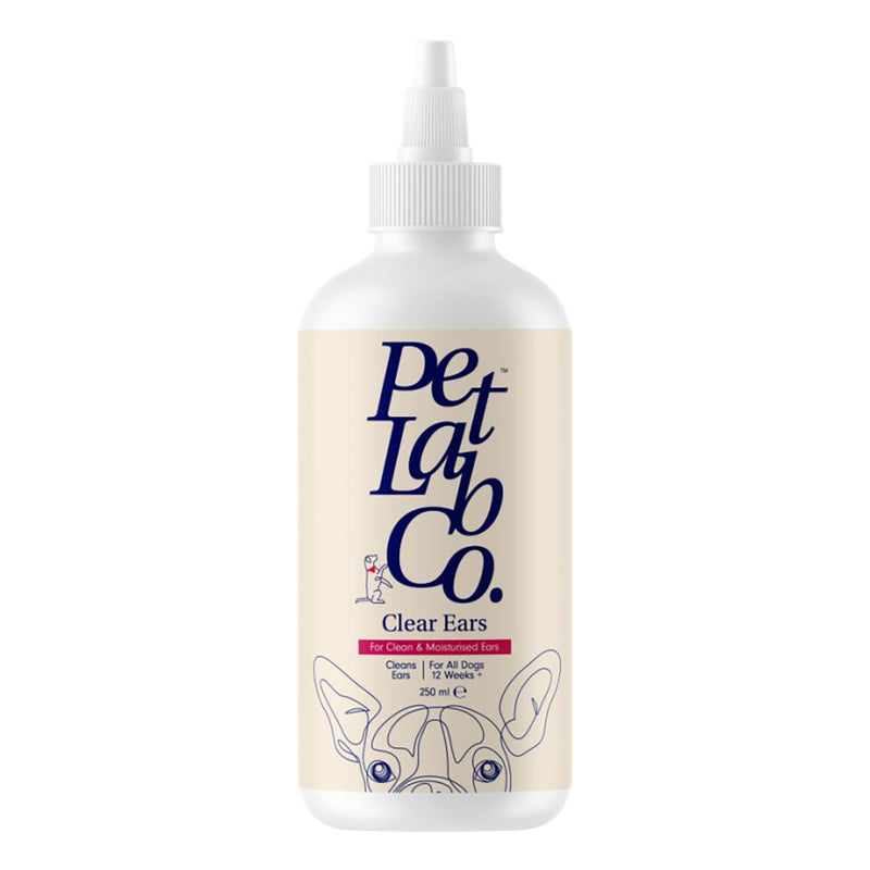PetLab Co. Clear Ears – Support Healthy Ears in Seconds Daily - Expertly Formulated Dog Ear Cleaner - Designed to Help Support Regular Ear Care, Help Manage Wax or Dirt Build-Up, and Support Dry Skin