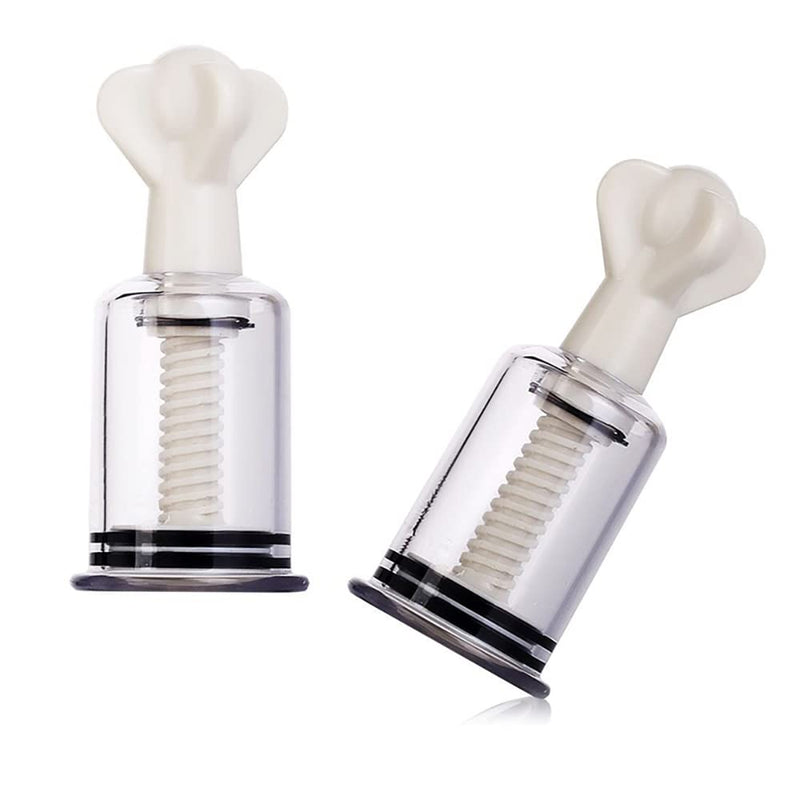 Npple Sucker,2PCS Cupping Set,Vacuum Twist Suction Cupping Device for Relaxation Pain Relief 2.5cm S(2.5) - BeesActive Australia