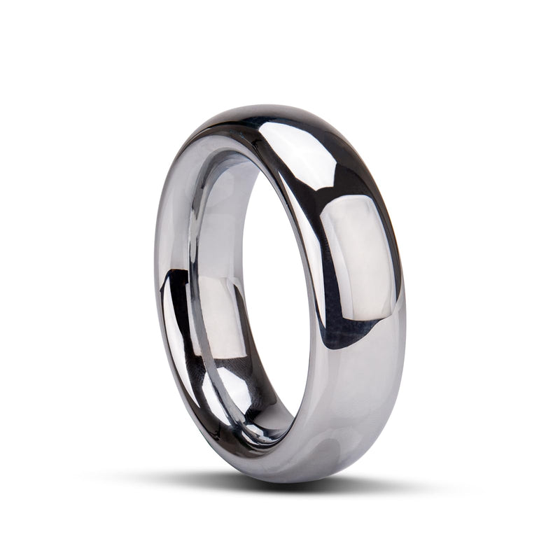 Stainless Steel Penis Ring for Men Cock Rings for Erection Enhancing Sex Toy Couples Delay Control Male Stimulator Pleasure Device(45mm) 45mm - BeesActive Australia