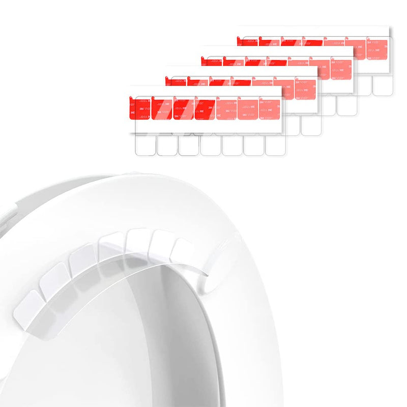 Hsthe Sea 2 PCS pee guard for Toilet Seat Pee Splash Guard,Urine Deflector Prevents Urine Spillage,for Round and Oval Toilets - BeesActive Australia