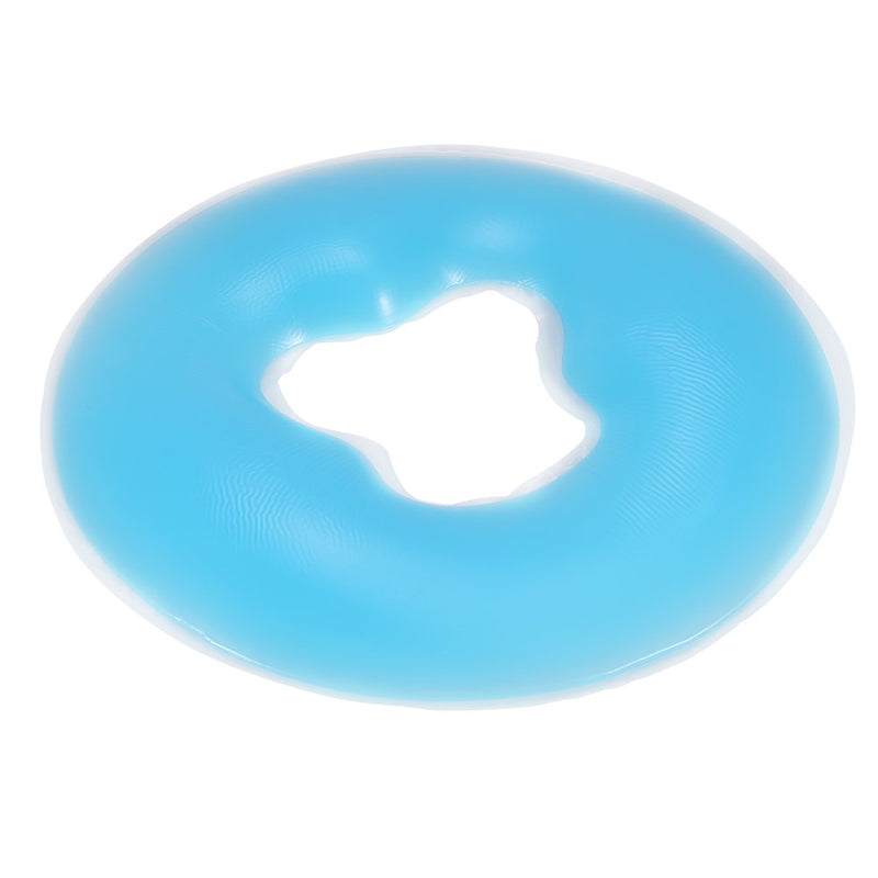 Silicone Gel Face Massage Table 4 Colors Reusable Massage Face Pad for Beauty Salon SPA 26 x 1.8cm(Sky blue) Sky Blue - BeesActive Australia