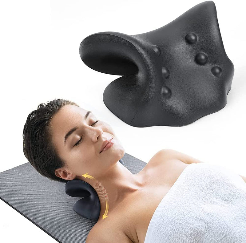 COSYCLOUD Neck Stretcher, Neck Support for Neck Pain Relief, Cervical Traction Device with Massage Nodes for Muscle Tension - BeesActive Australia