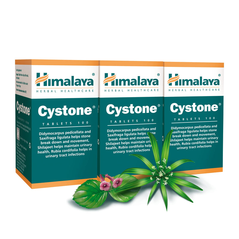 Himalaya Cystone, Urinary Tract Health, Herbal Supplement for Men and Women - for Kidney Cleanse and Support - 100 Capsules, 3 Pack - BeesActive Australia