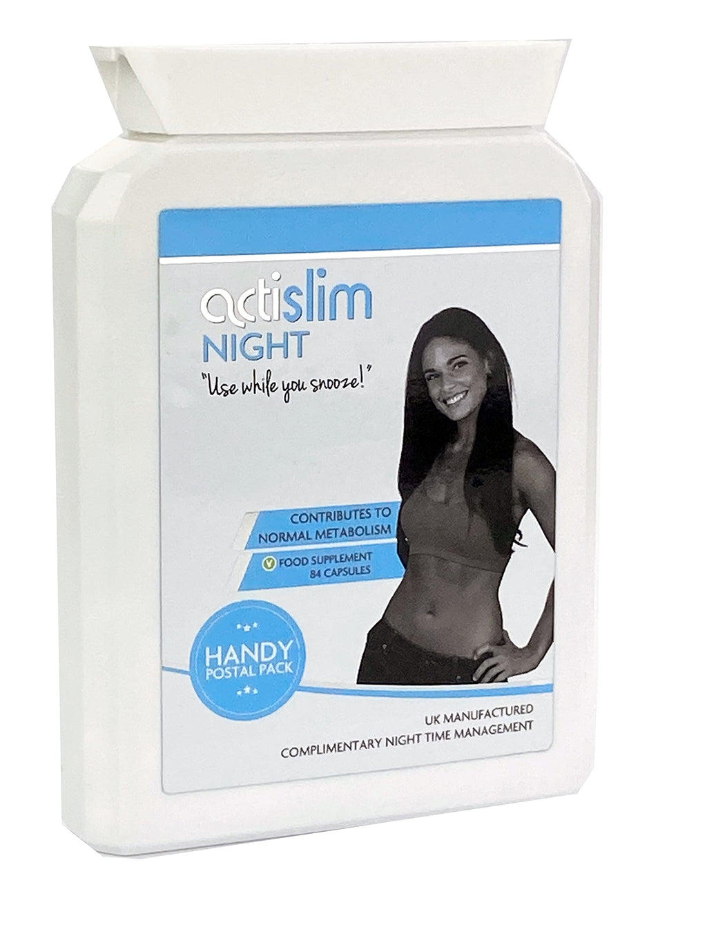 Actislim Night Works While You Sleep, Helps to Maintain Target Weight, Contains Vitamin B6 and Apple Cider Vinegar, 6 Week Course, 90 Capsules - BeesActive Australia