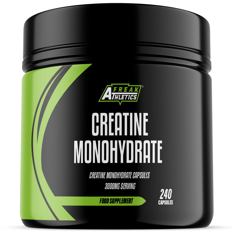 Creatine Monohydrate Capsules 750mg - 240 Creatine Capsules - UK Made Tablets 240 Capsules - BeesActive Australia