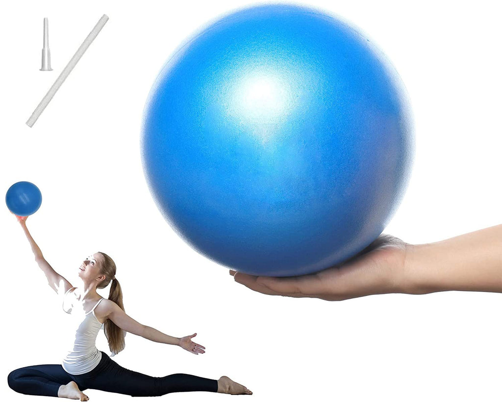 Pilates Ball,9 Inch Core Ball,Soft Pilates Ball,Pilates Yoga Ball,Small Exercise Ball,Small Exercise Ball,Exercise Ball Core Fitness Bender,for Pilates, Yoga, Core Training,Stability,Stretching(blue) - BeesActive Australia