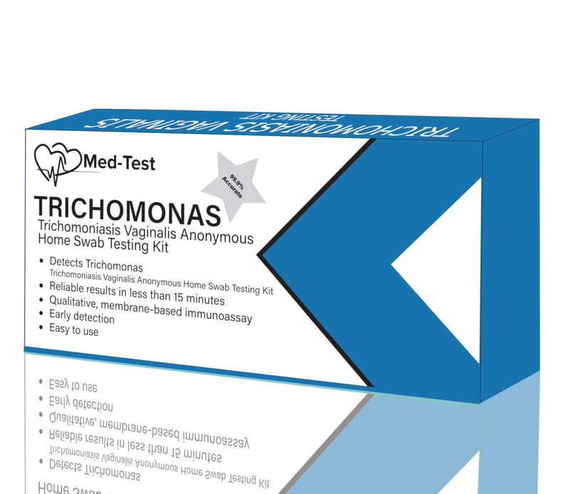 Trichomoniasis Vaginalis Anonymous Swab Testing Kit | Fast Results | for Professional Use | STI Test STD Trichomonas Candida Trich - BeesActive Australia