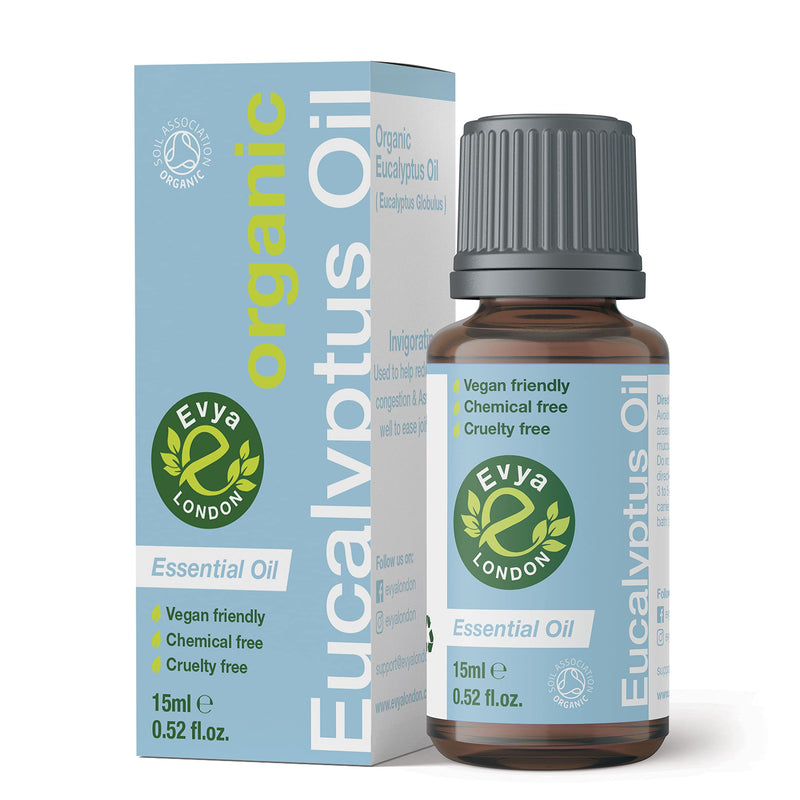 100% Natural Organic Eucalyptus Essential Oil 15ML Therapeutic Grade for Hair Care, Skin Care, Bath, Diffuser Undiluted & Cruelty Free - BeesActive Australia
