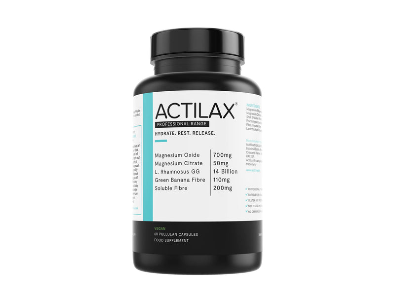 ActiLax | Laxative for Constipation Relief | Stool Softener with Magnesium & Probiotics | 60 Vegan Capsules | Colon Detox Cleanse | Bloating and Gas Relief | Regularity with Plenty of Water - BeesActive Australia