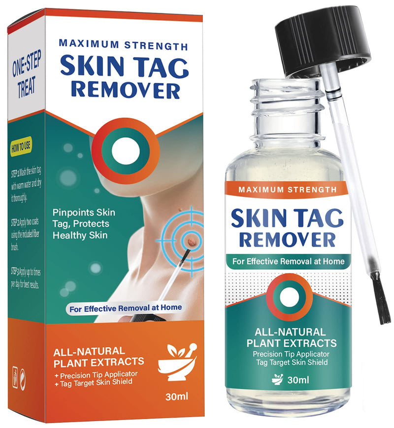 Chinoxia Skin-Tag-Removal, Wart-Remover & Mole-Remover Liquid, Safe and Fast-Acting Skin Tag Remover 30 ml (Pack of 1) - BeesActive Australia