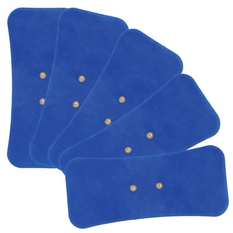 Med-Fit Wireless Tens Blue Cloth Large Electrode Ideal for Back Pain 20 x 10cm (5 Pack) 5 Pack - BeesActive Australia