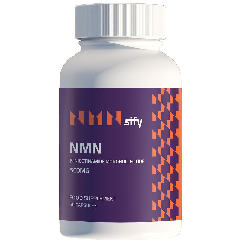 NMN Supplement 500mg, Antioxidant and Energy Support, No Chemicals Or Synthetic Fillers, 500mg per Serving, 60 Vegan Capsules - BeesActive Australia