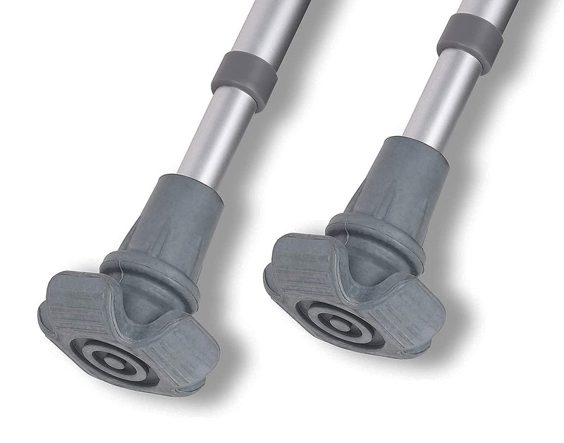 Lifeswonderful - Pair of 22mm 7/8" Large Rubber Crutch Tips Foot Ferrules for Greater Stability - BeesActive Australia