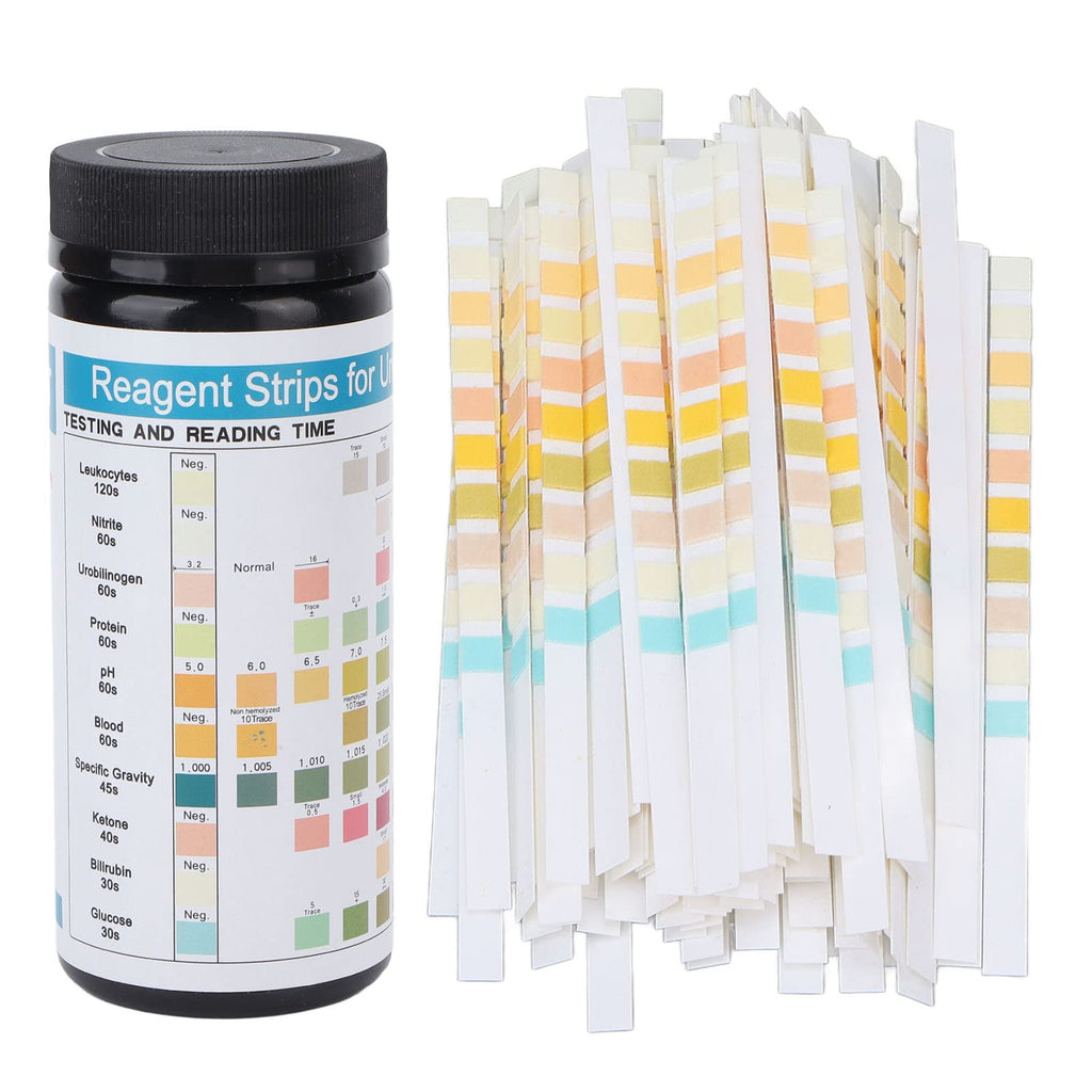 100Pcs Ketone Test Strips 40 to 60 Seconds Fast Accurate Ketone Test Strips, Tests Paper for Ketosis, PH, Protein, Glucose - BeesActive Australia