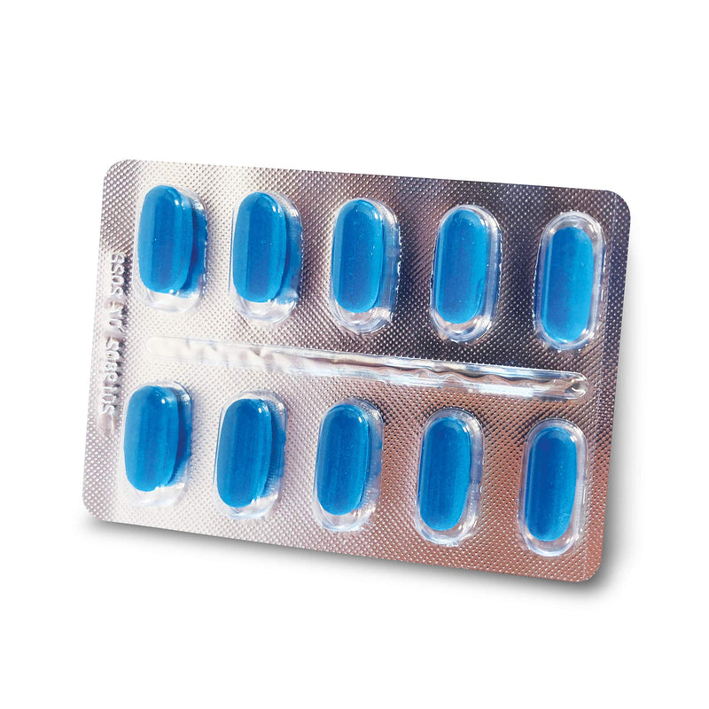 10 Blue Tablets. High Dose. More Power from Synergistically Matched Ingredients. Tested in Independant Laboratory. Strict Quality Control. (Amino Acids Tablets Flav. e) Amino Acids tablets flav. e - BeesActive Australia