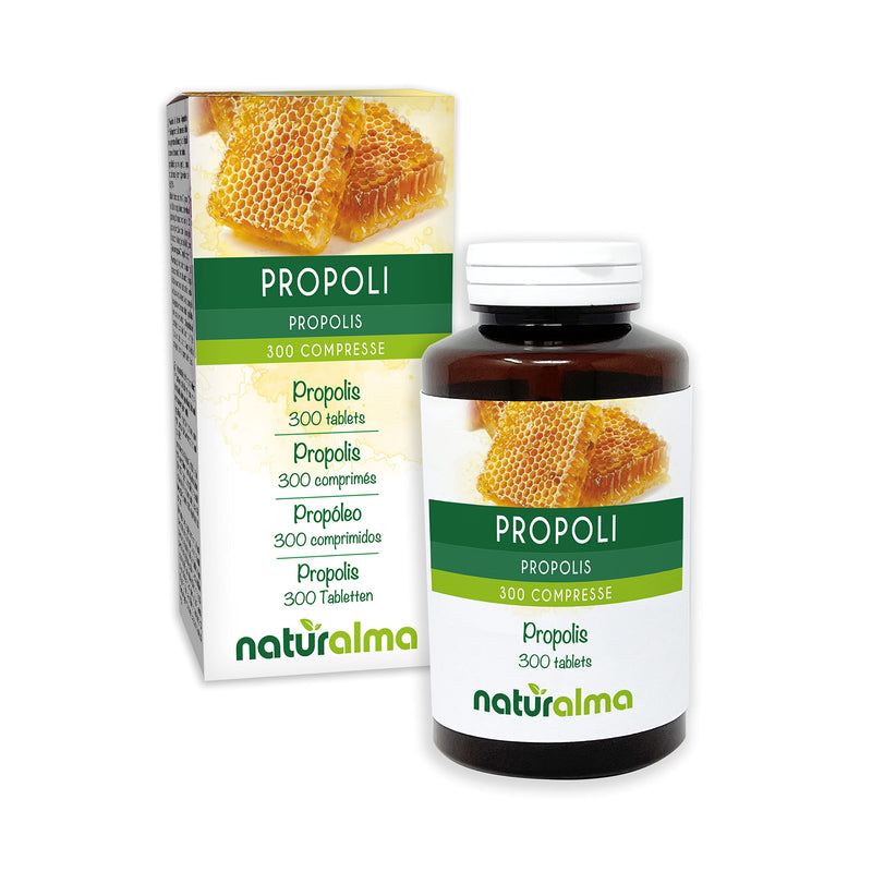 Propolis (Propolis) Resin NATURALMA | 150 g | 300 Tablets of 500 mg | Food Supplement | Natural - BeesActive Australia