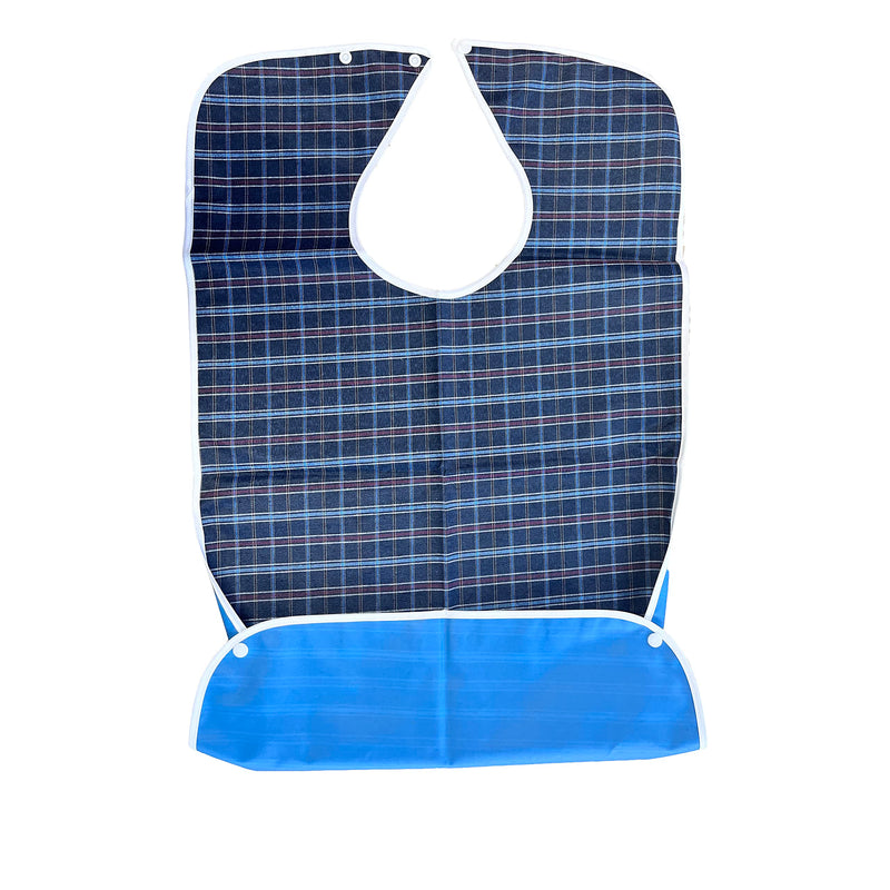 Grendle Adult Food Bib Washable Waterproof Dining aid for Eating and Drinking Ideal for Elderly or Disabled - BeesActive Australia
