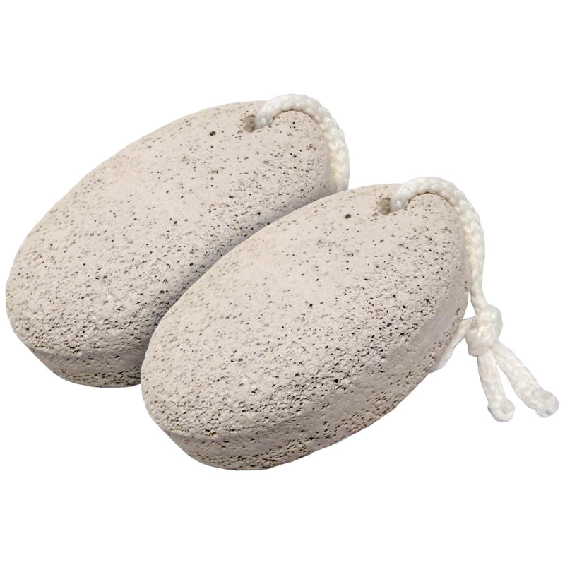 Natural Pumice Stone 2 Pack - Exfoliating Foot Scrubber for Soft, Smooth Feet 100% Natural Volcanic Rock - BeesActive Australia