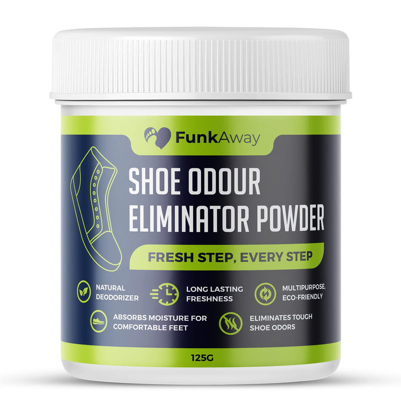 Shoe Odour Eliminator Powder | Leaves Smelly Shoes Fresh & Clean | | Long Lasting & Natural Odor Remover Formula | 100g - BeesActive Australia