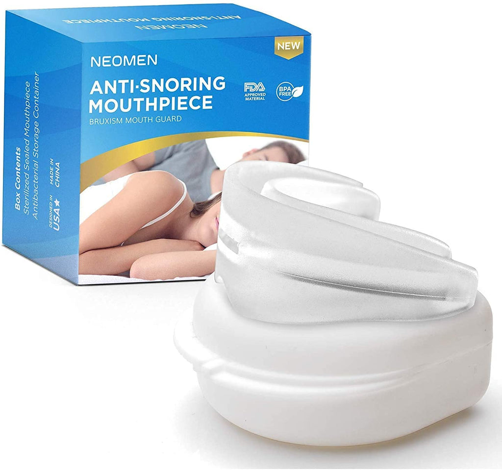 Anti Snoring Device Snore Stopper Mouthpiece, Stop Snoring Solution for Men and Women, Aid Custom Night Mouth Guard, 1 Pack - BeesActive Australia